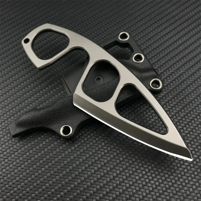 Edc Carry Pocket Knife - High Hardness Neck Knife 440C Blade