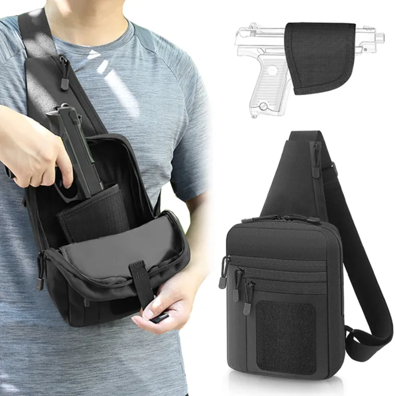 Edc Carry Handgun - Tactical Pistol Gun Bag Concealed Carry