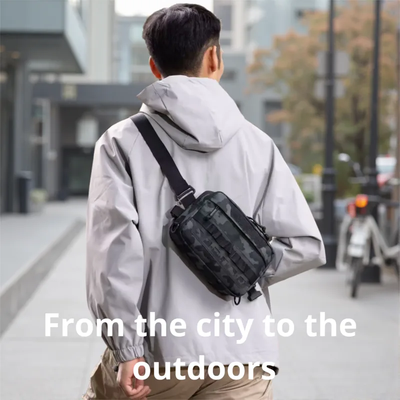 Edc Carry Backpack - Strap Fishing Vest Tactical Chest Bag