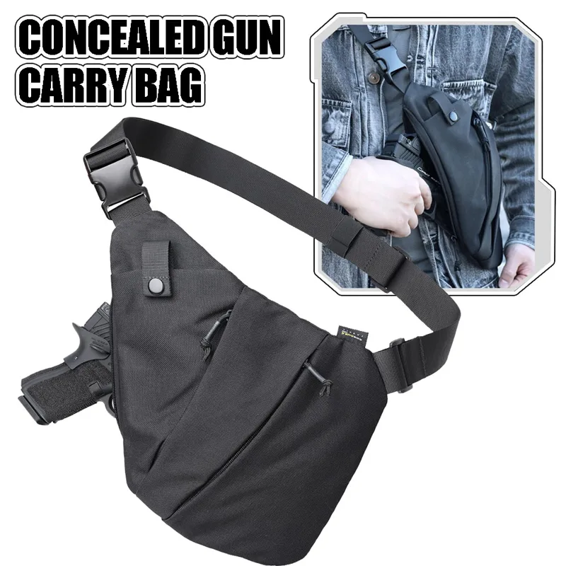 Edc Carry Handgun - Tactical Concealed Gun Carry Bag Men's