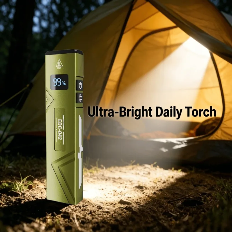 Edc Carry Pen - EDC Flashlight Rechargeable UV Light Magnetic