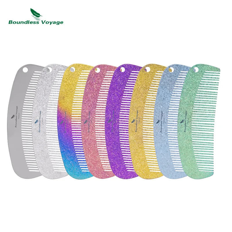 Comb Pocket Titanium - Boundless Voyage Titanium Comb Hair Bangs