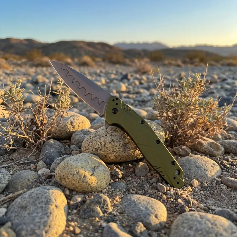 Edc Concealed Carry Knife - 1812 EDC Foldable Pocket Knife T6
