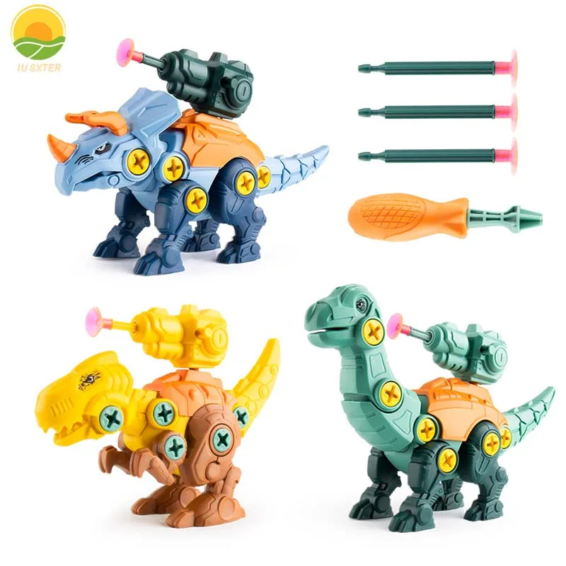 Micro Screwdriver Kit - Children Dinosaurs Mount Constructor Model Set