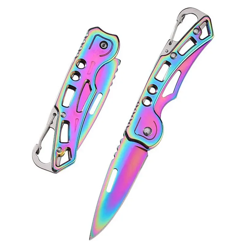 Edc Carry Pocket Knife - Stainless Steel Anti-body Outdoor Camping Folding