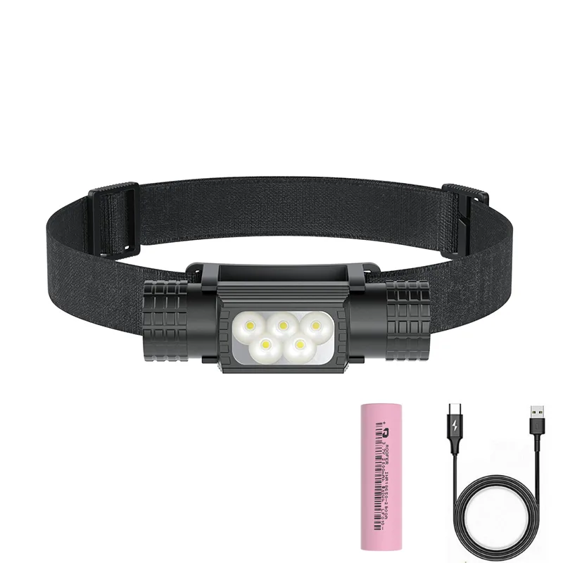 Edc Day Carry - Portable USB C Rechargeable LED Headlamp
