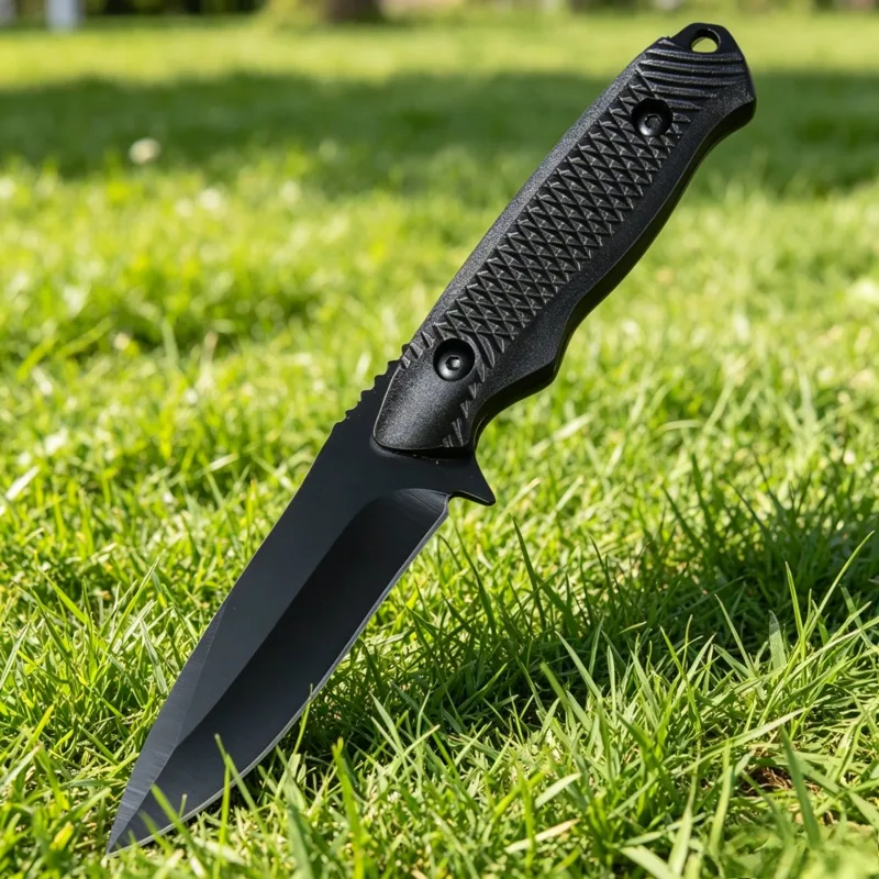 Edc Fixed Blade Deep Carry - Full Tang Survival Knife Sharp Fixed