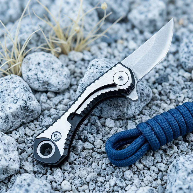 Edc Concealed Carry Knife - Small EDC Folding Knife Lightweight 5Cr13Mov