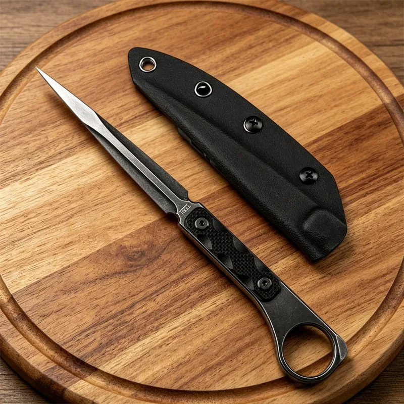 Edc Concealed Carry Knife - Lightweight EDC Fixed Blade Knife, High