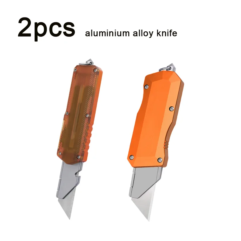 Edc Day Carry - Two-piece aluminum alloy combination knife set.