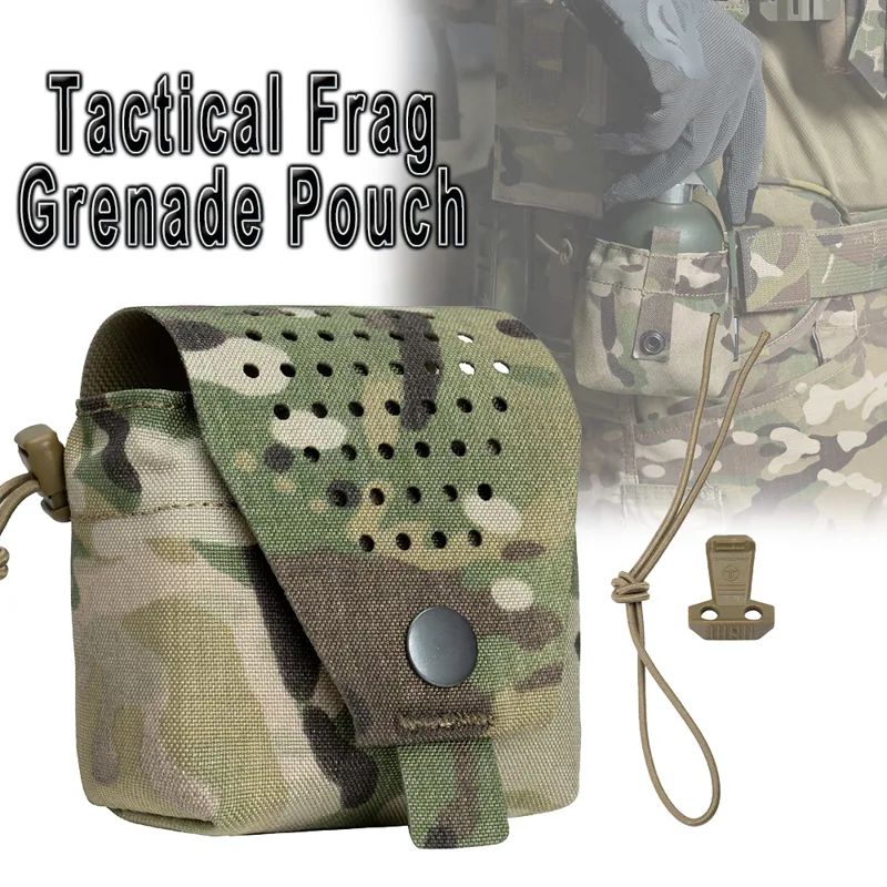 Edc Carry Backpack - Tactical M67 Frag Grenade Pouch Round