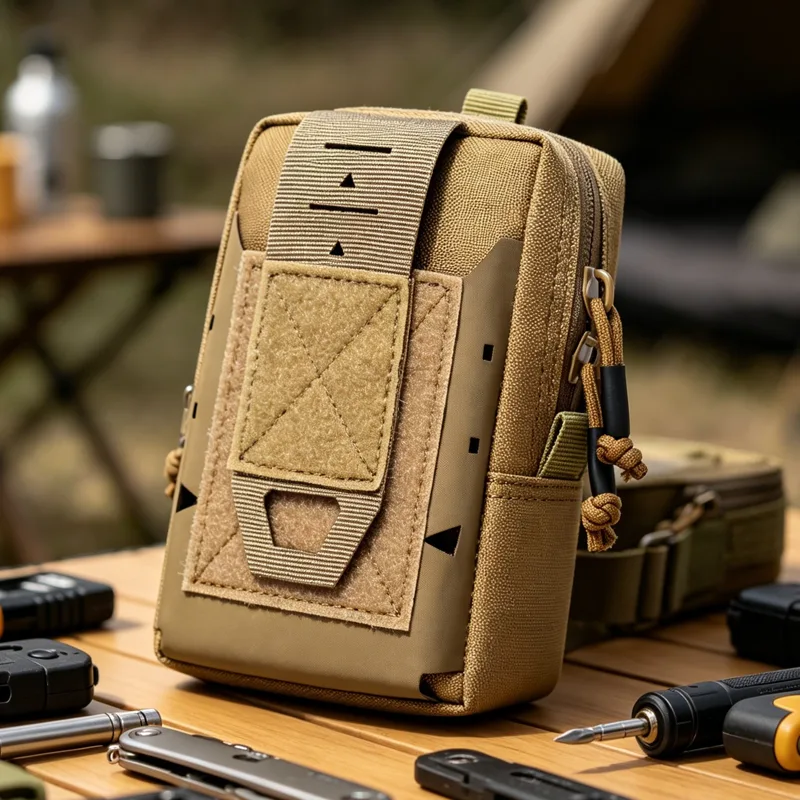 Edc Everyday Carry Bag - 1000D Multipurpose Tactical MOLLE EDC Pouch