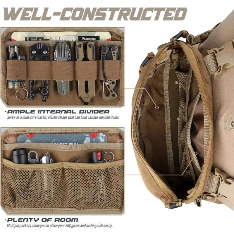 Strap Fishing Vest Tactical Ch - Edc Carry Backpack review and price