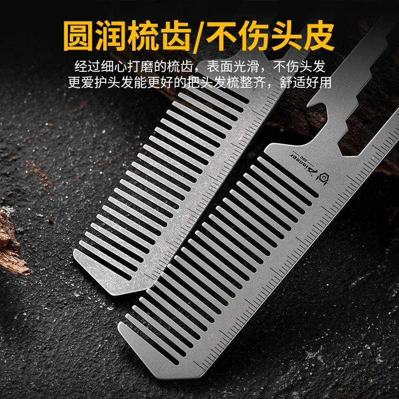 TC4 Titanium Alloy Comb, Bottl - Comb Pocket Titanium review and price