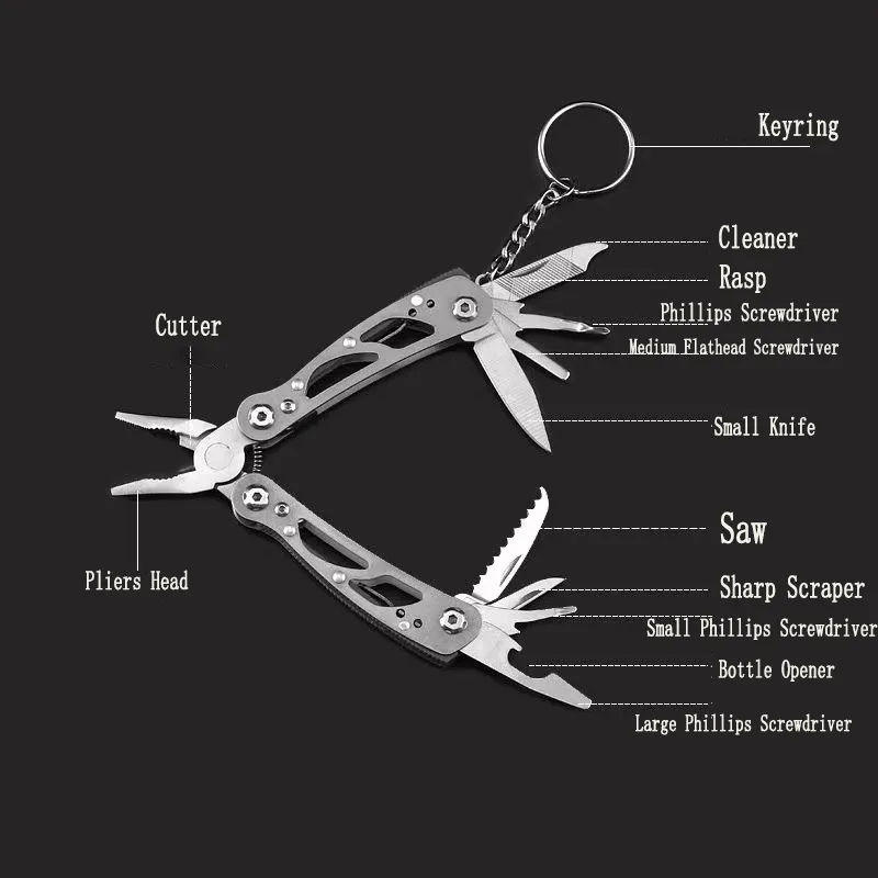 MuqiNush 12 In 1 Mini Keychain - Edc Carry Pliers review and price