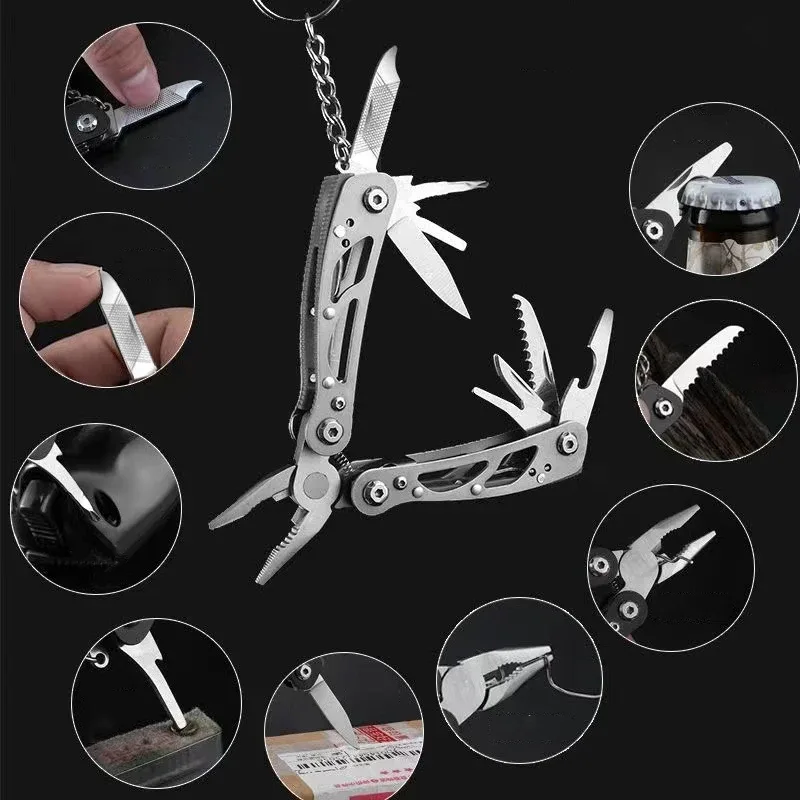 MuqiNush 12 In 1 Mini Keychain - Edc Carry Pliers review and price
