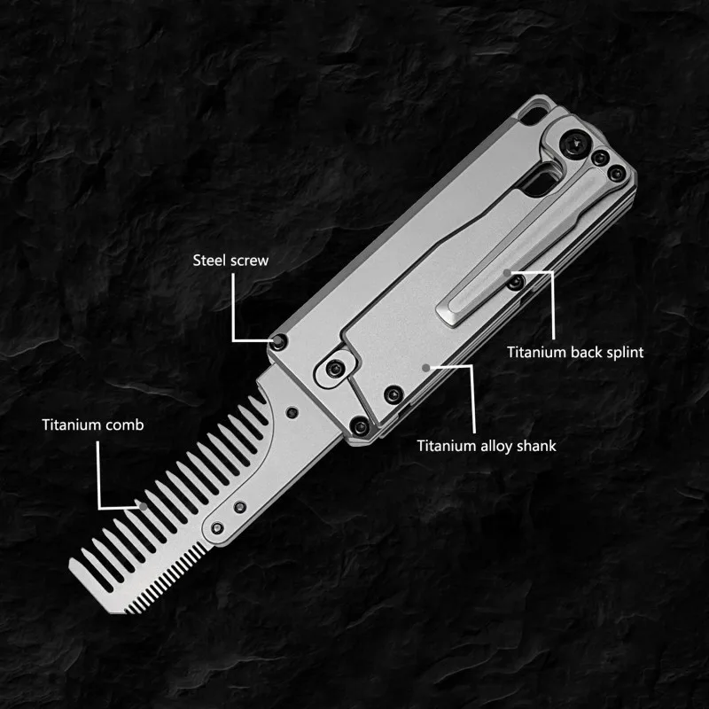 Titanium Alloy Folding Comb Re - Comb Pocket Titanium review and price