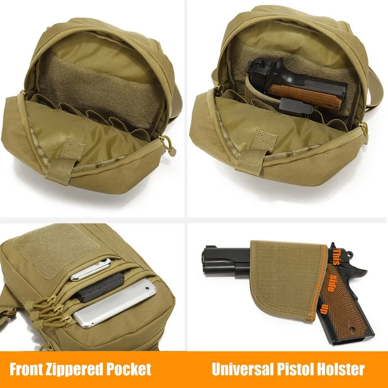 New Tactical Chest Bag Pistol  - Edc Carry Backpack review and price