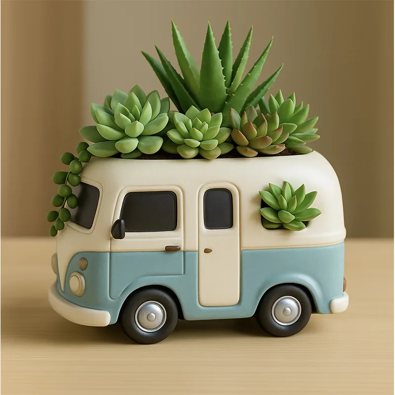 3D Vintage Bus Car Succulent P - Edc Carry Pen review and price