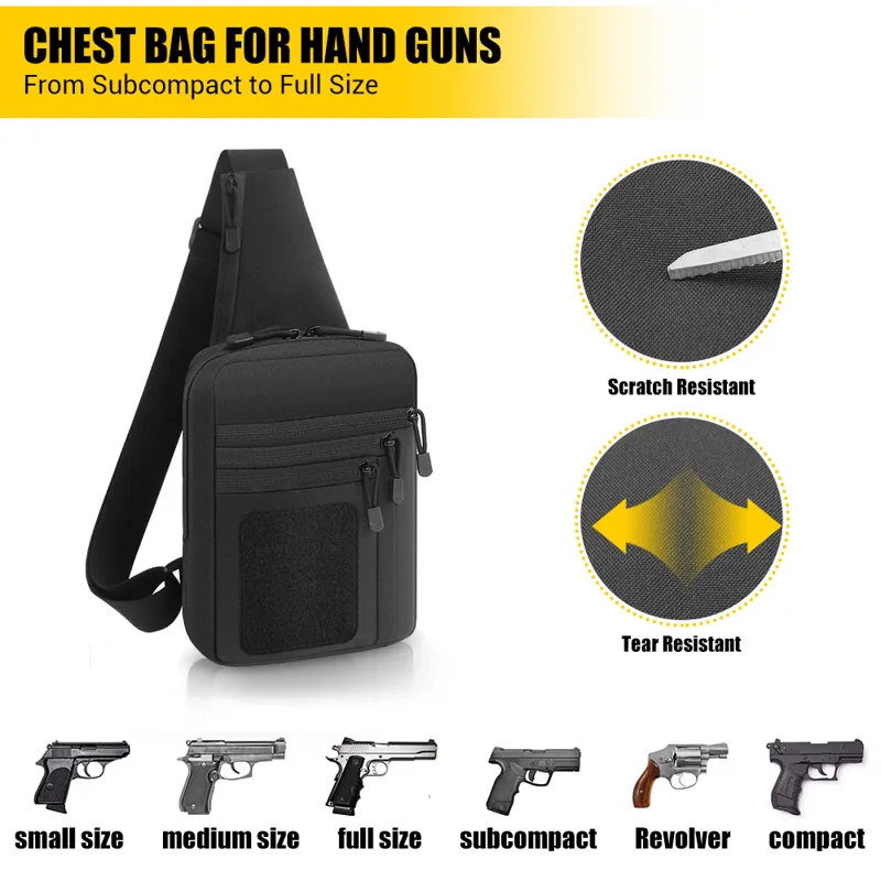 Tactical Pistol Gun Bag Concea - Edc Carry Handgun review and price