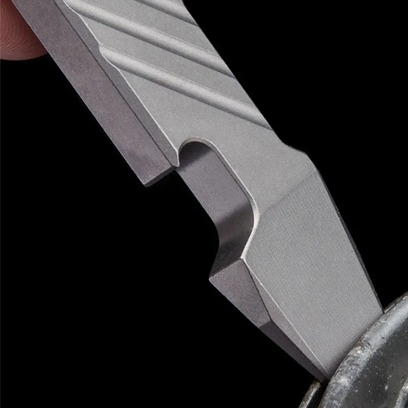 Titanium EDC Pry Bar Tool – 4” - Micro Screwdriver Kit review and price