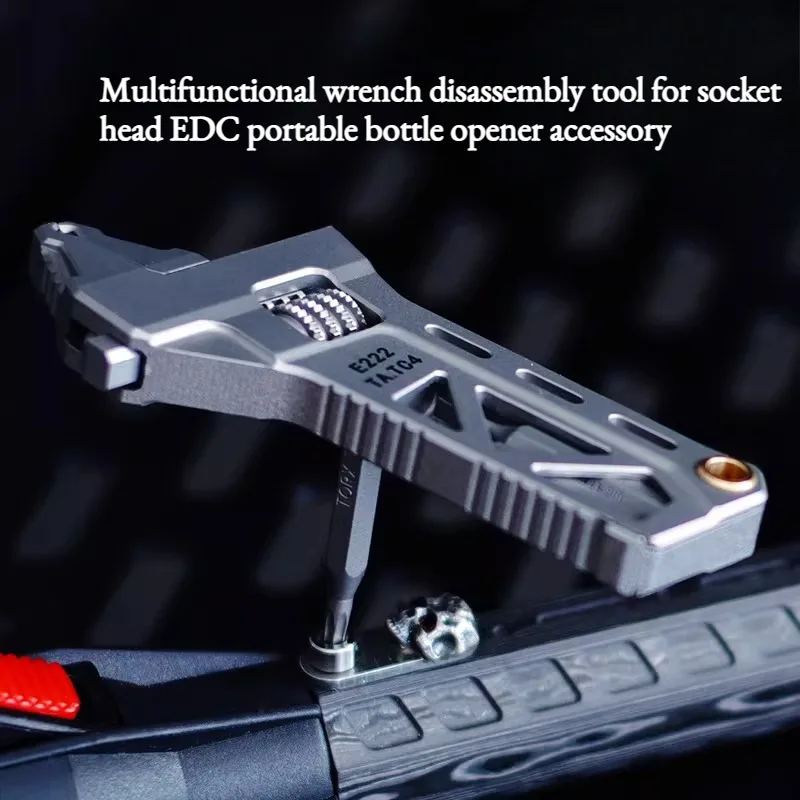 TC4 All-titanium Alloy Wrench  - Edc Carry All review and price