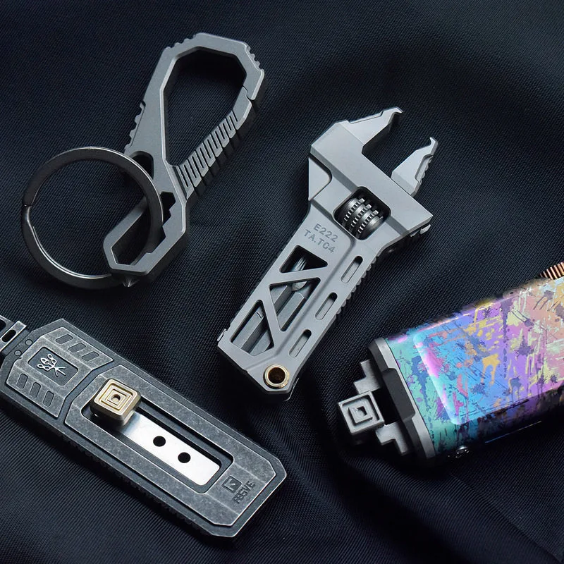 TC4 All-titanium Alloy Wrench  - Edc Carry All review and price