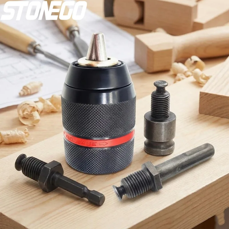 4Pcs 2-13mm Keyless Metal Dril - Micro Screwdriver Kit review and price