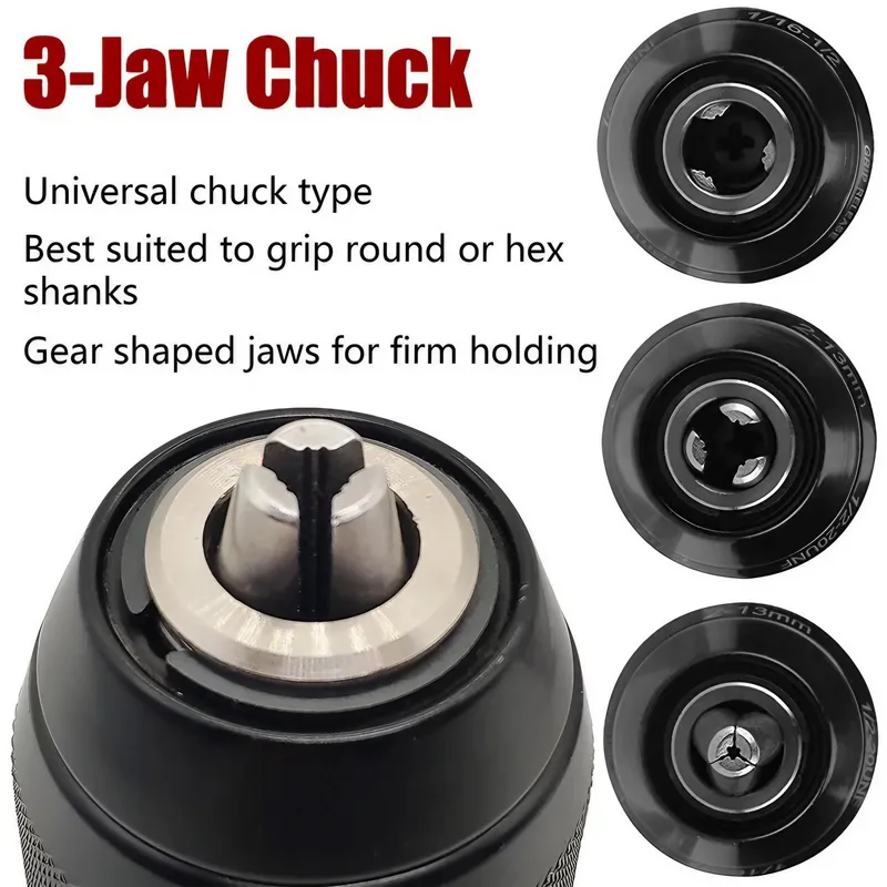 4Pcs 2-13mm Keyless Metal Dril - Micro Screwdriver Kit review and price