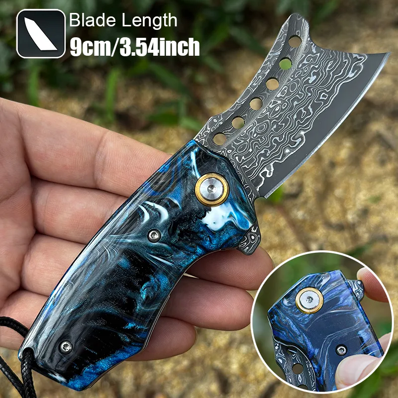 Handmade Damascus Steel Pocket - Edc Concealed Carry Knife review and price