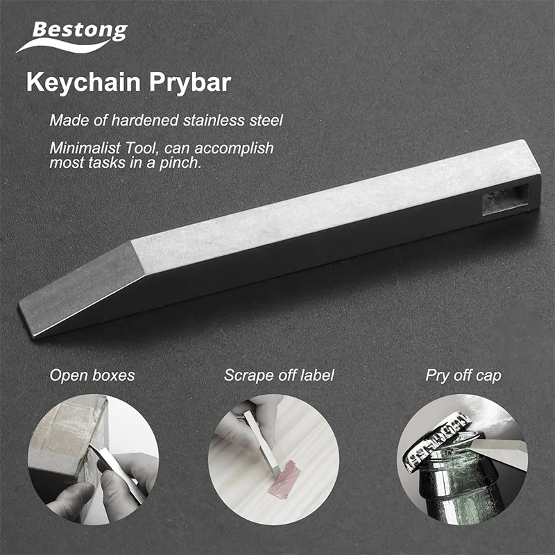 EDC Pry Bar, Heavy Duty Keycha - Edc Day Carry review and price