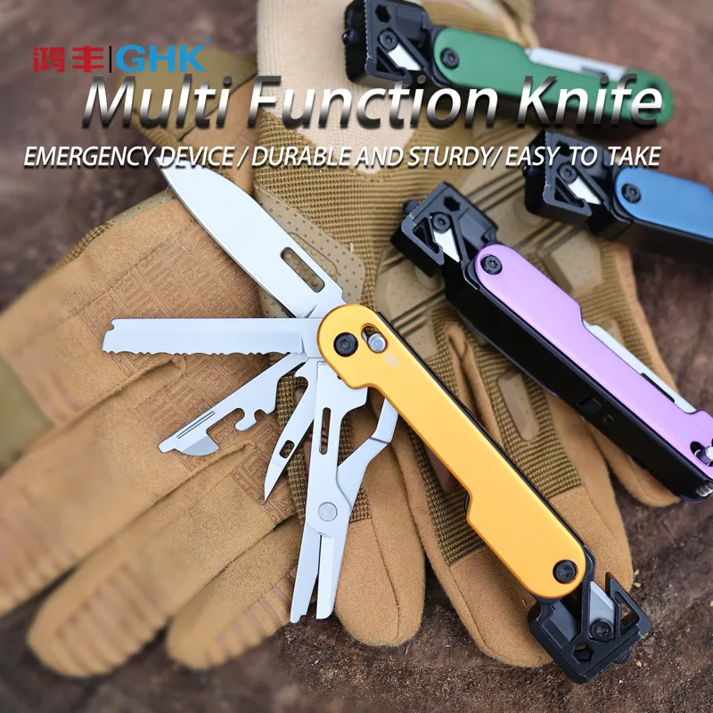 Portable EDC Multi Tool Foldin - Edc Concealed Carry Knife review and price
