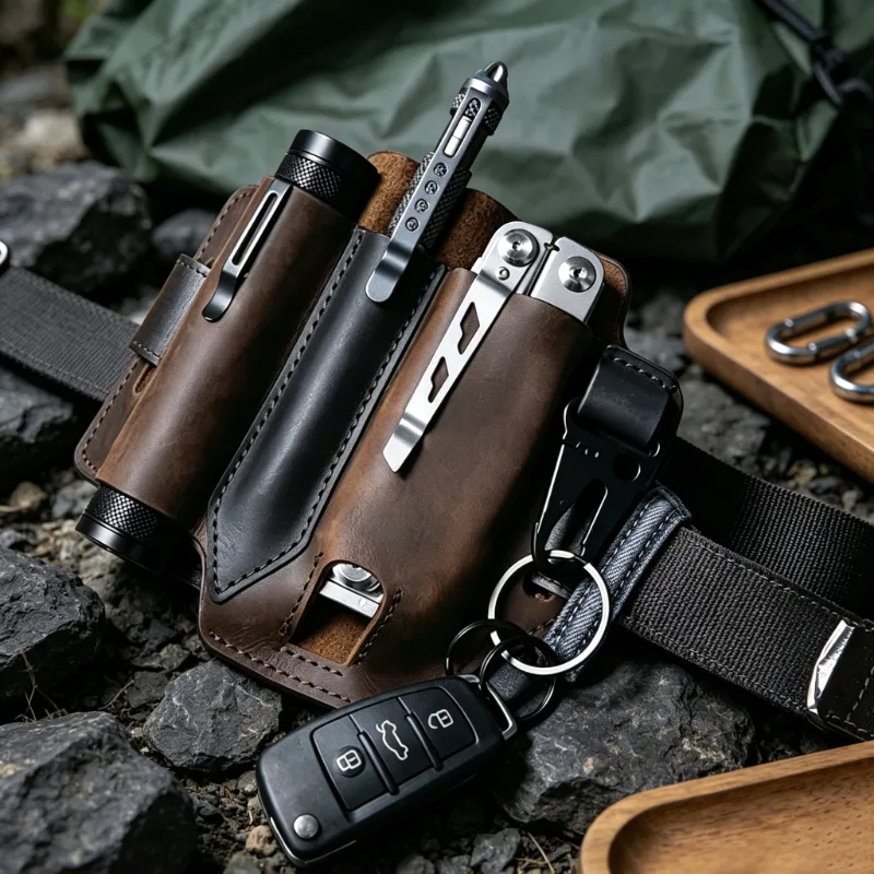 PU Leather EDC Belt Multitool  - Edc Carry For Men review and price