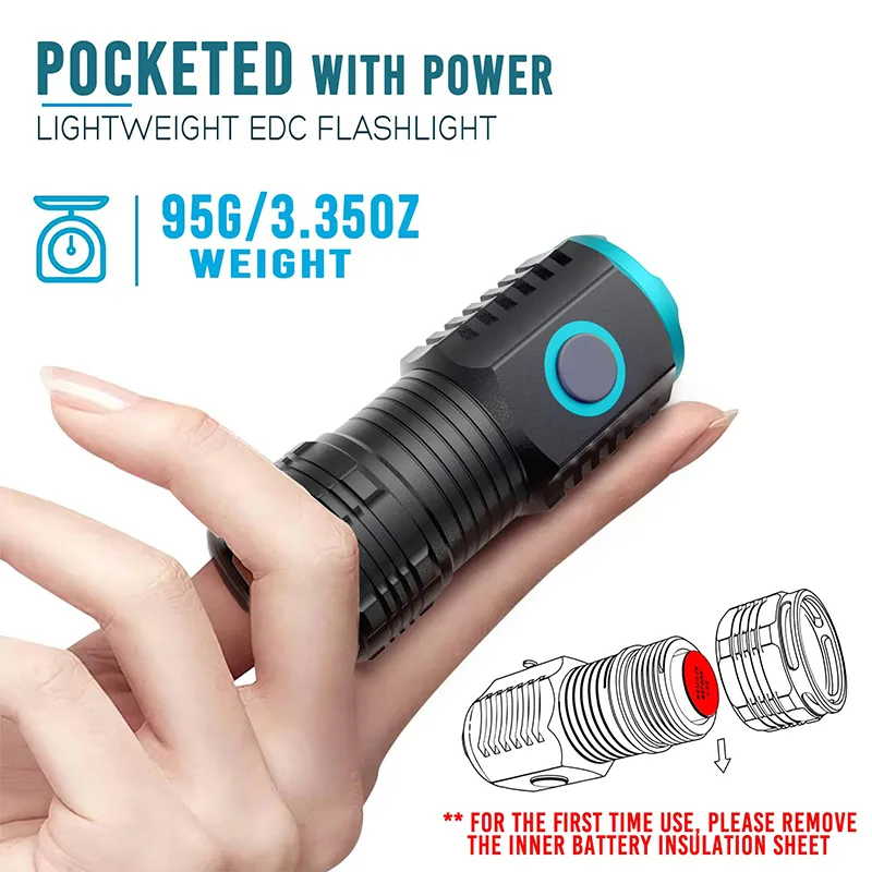 Type-C USB Rechargeable Pocket - Edc Day Carry review and price