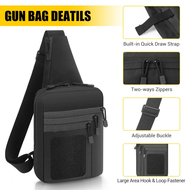 Tactical Pistol Gun Bag Concea - Edc Carry Handgun review and price
