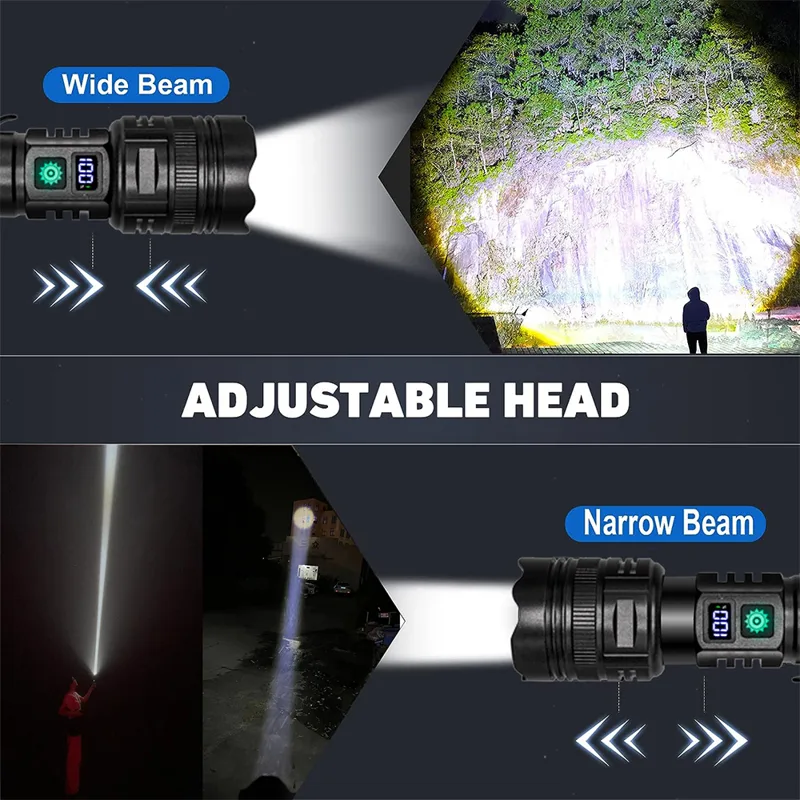 High Power LED Flashlight USB  - Edc Carry Pen review and price