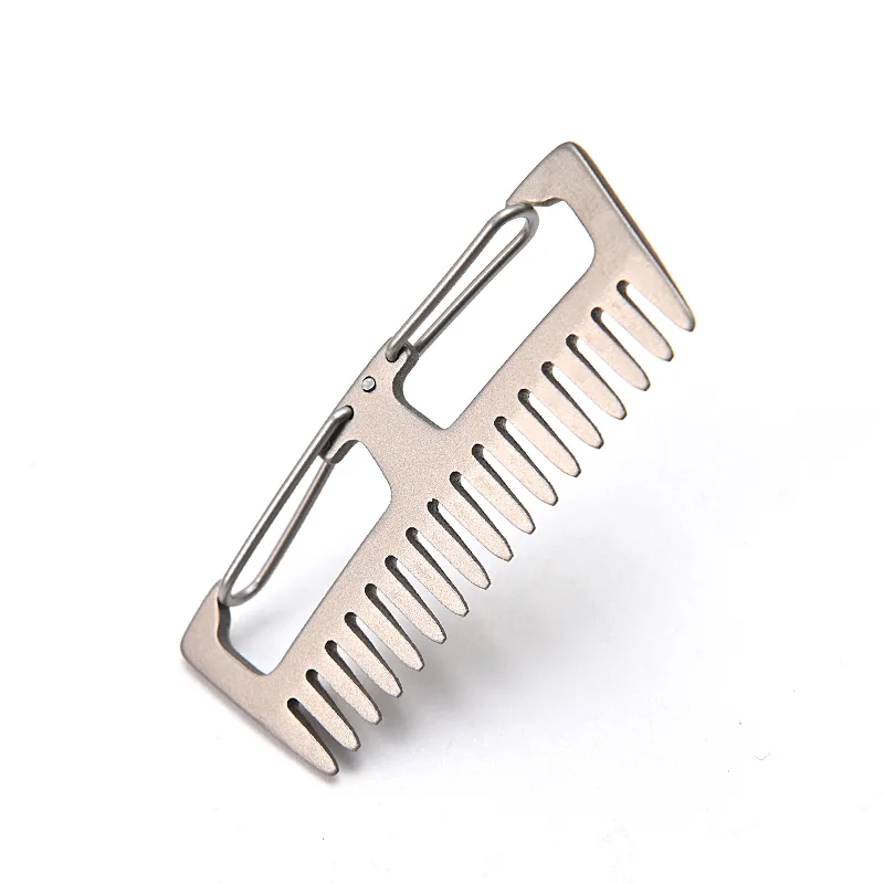 Titanium Alloy Comb EDC Multi- - Comb Pocket Titanium review and price