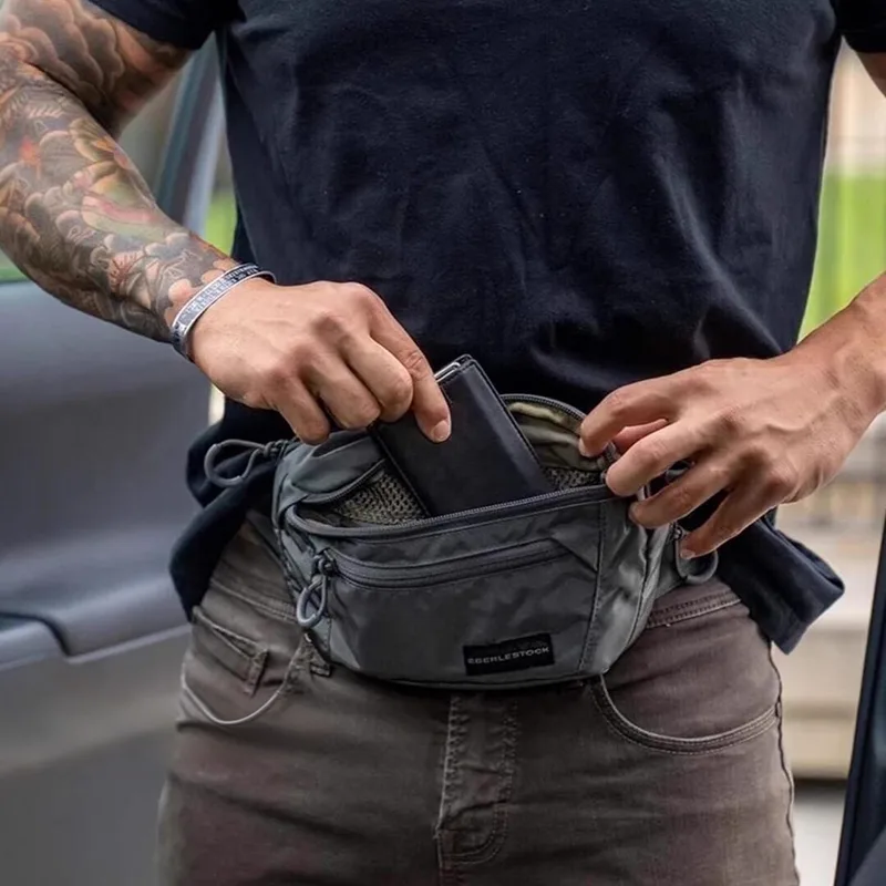 Mens Belt Bag with Adjustable  - Edc Carry Bag For Men review and price