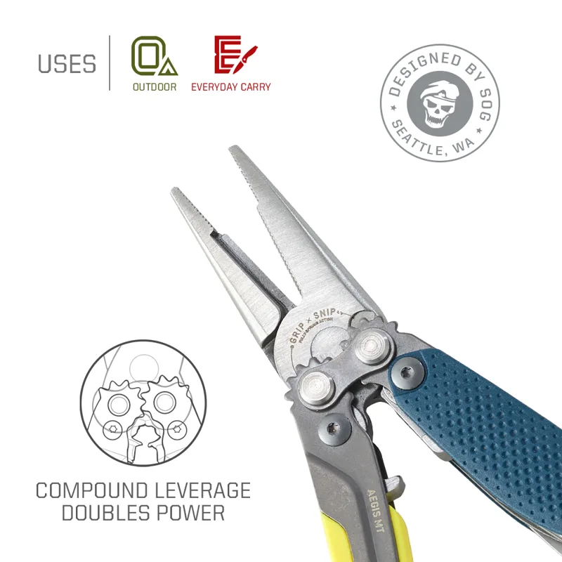 SOG 5 in 1 Aegis MT Mini Porta - Edc Carry Pliers review and price