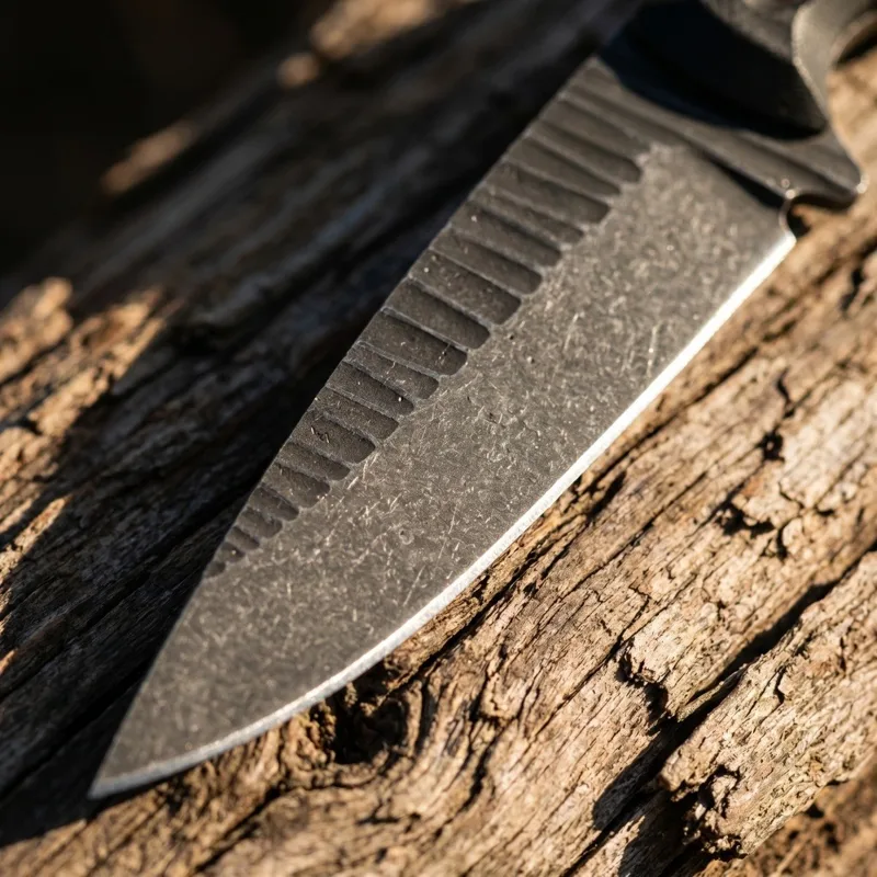 Full Tang Bushcraft Knife D2 B - Edc Fixed Blade Deep Carry review and price