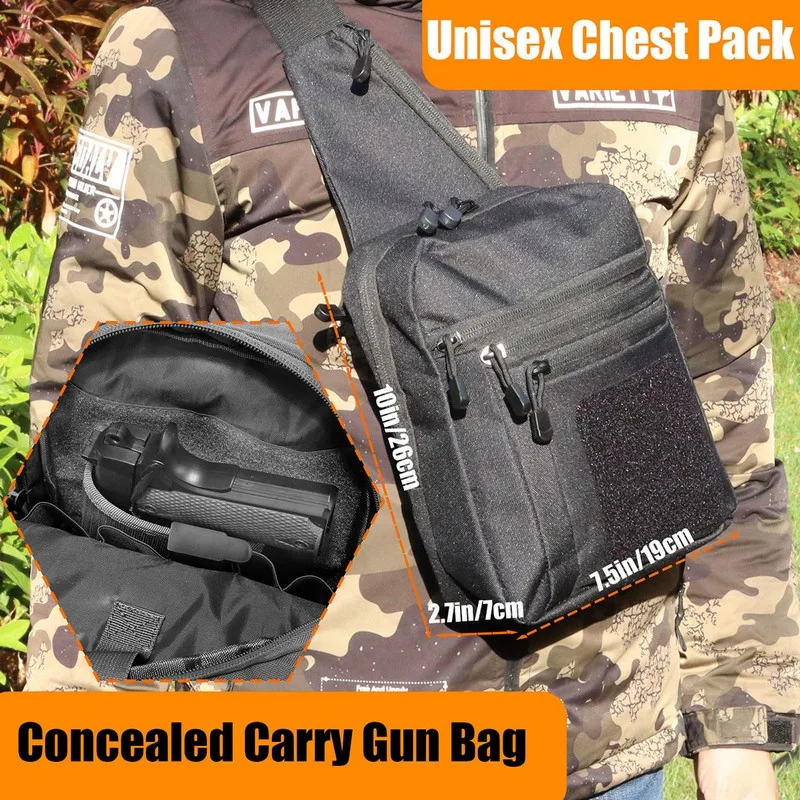 New Tactical Chest Bag Pistol  - Edc Carry Backpack review and price