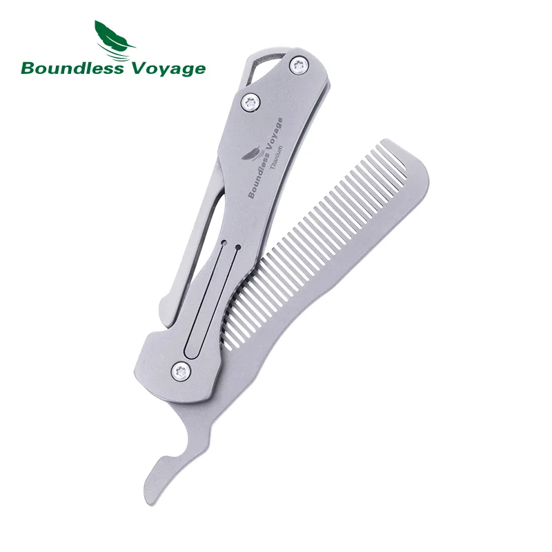 Boundless Voyage Folding Titan - Comb Pocket Titanium review and price