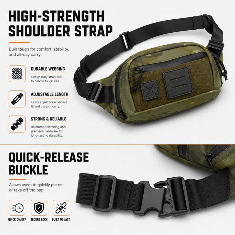 Tactical Waist Bag EDC Sling P - Edc Carry Bag For Men review and price