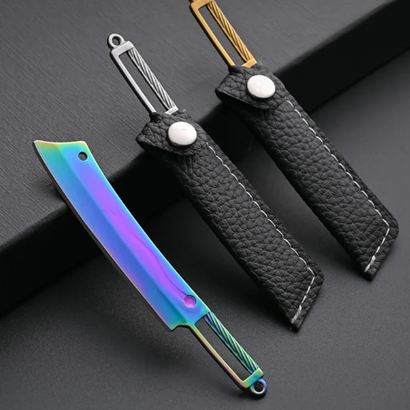 Titanium Mini Knife - Portable - Everyday Carry (Edc) Knife review and price