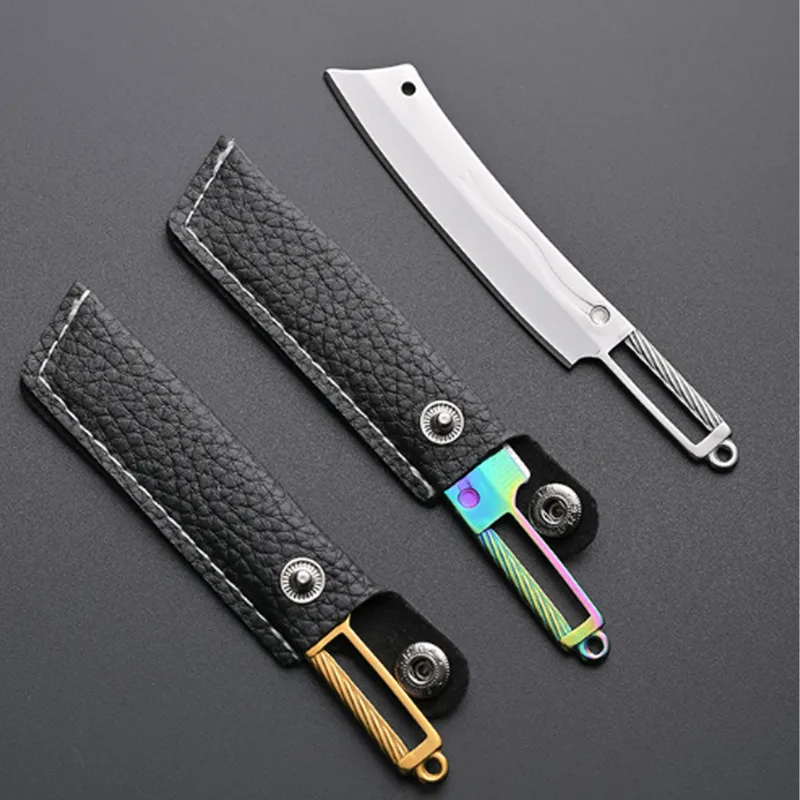 Titanium Mini Knife - Portable - Everyday Carry (Edc) Knife review and price