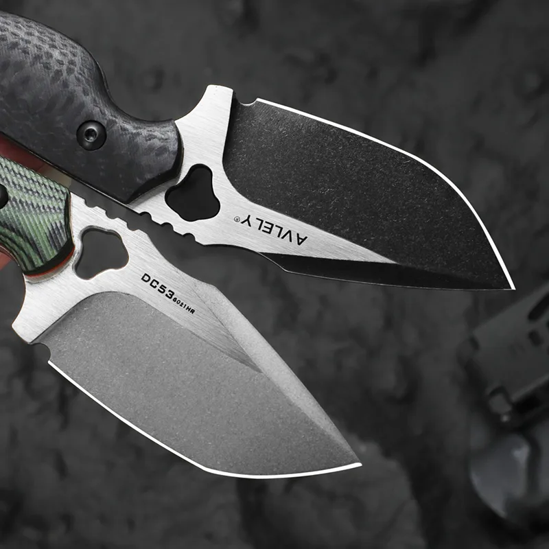 High-hardness DC53 steel strai - Edc Fixed Blade Deep Carry review and price