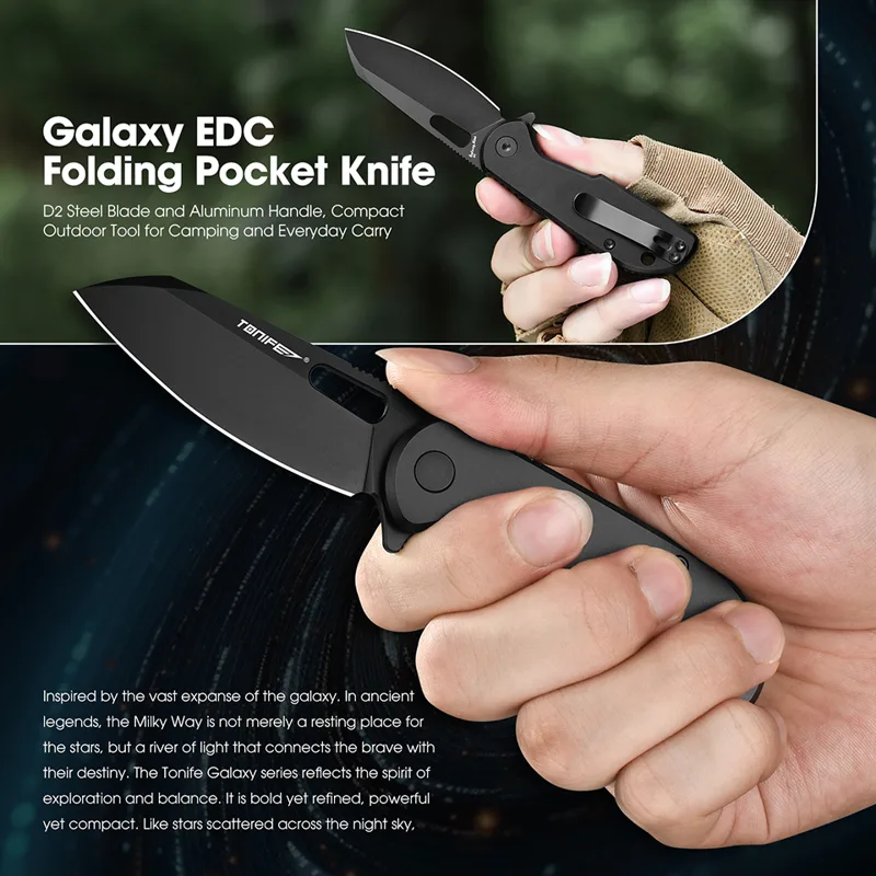 TONIFE Galaxy Mini CKT9205 Fol - Everyday Carry (Edc) Knife review and price