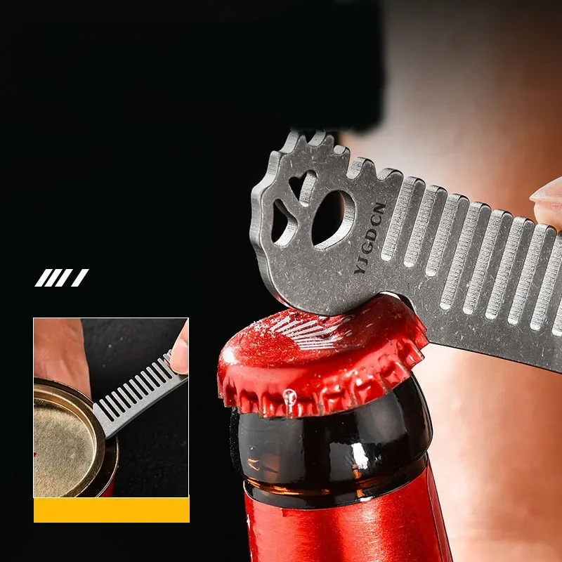 FEGVE Titanium alloy comb with - Comb Pocket Titanium review and price