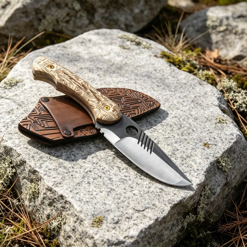 8Cr13Mov and G10 Outdoor Utili - Edc Fixed Blade Deep Carry review and price