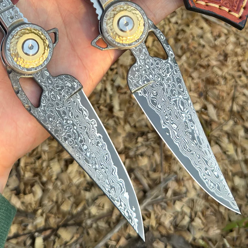 High-quality VG10 Damascus ste - Everyday Carry (Edc) Knife review and price